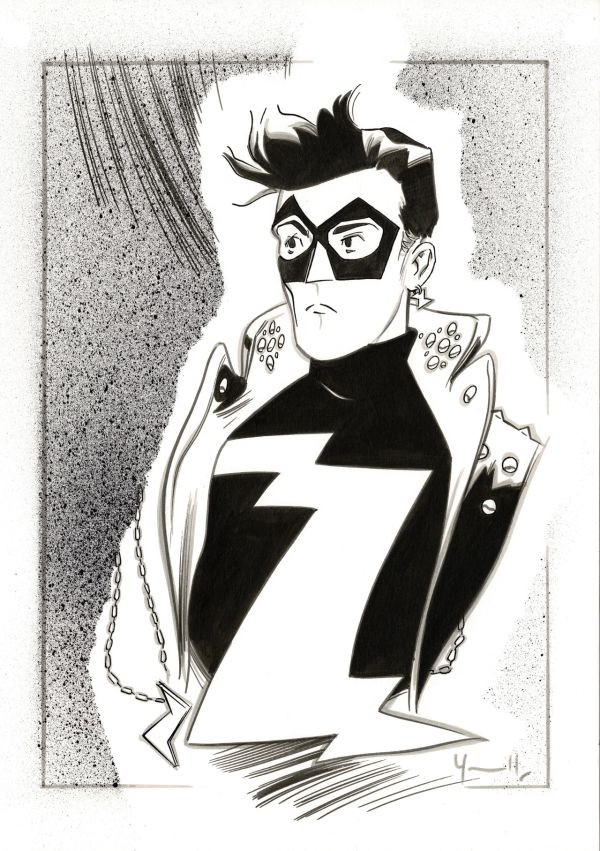 Image for Zenith Original Art, Ink on Vellum