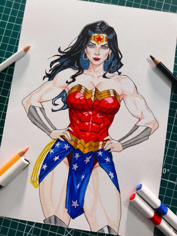 Image for Wonder Woman 8.3x 11.7