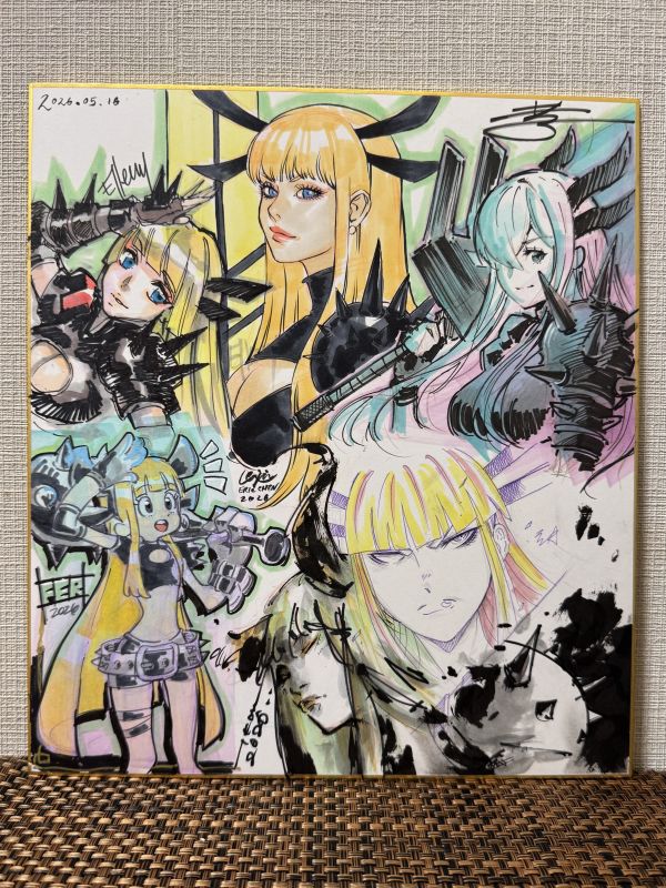 Image for Original Magik Sketches on Shikishi Board