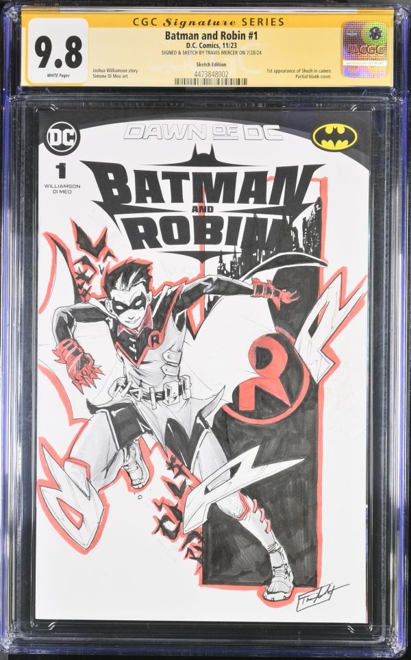 Image for Batman and Robin #1 Travis Mercer