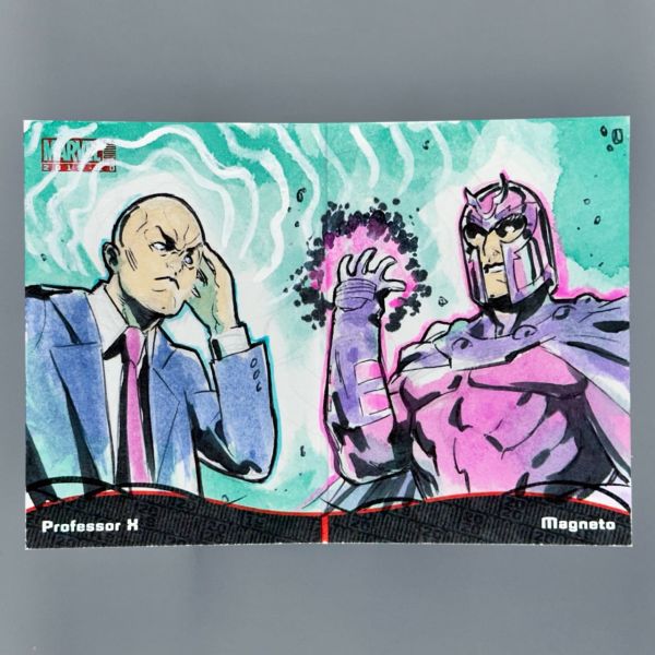 Image for Professor X vs Magneto by Ben Harvey