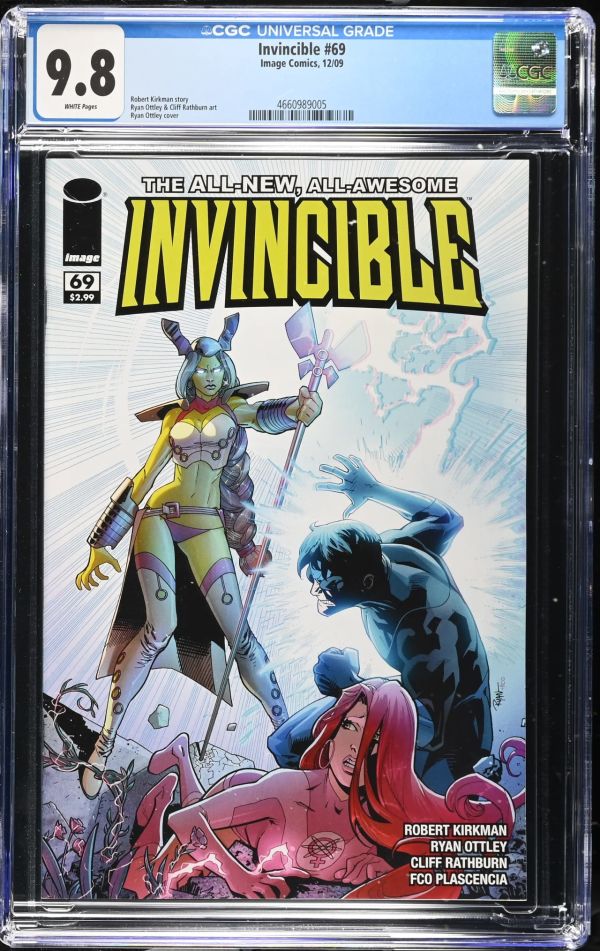 Invincible #69 CGC 9.8 Graded Comics Listed by Trevor | Raremarq