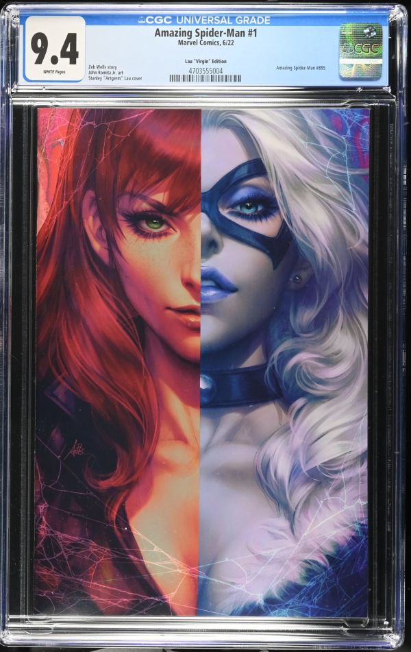 Image for Amazing Spider-Man #1 Lau Virgin Edition CGC 9.4