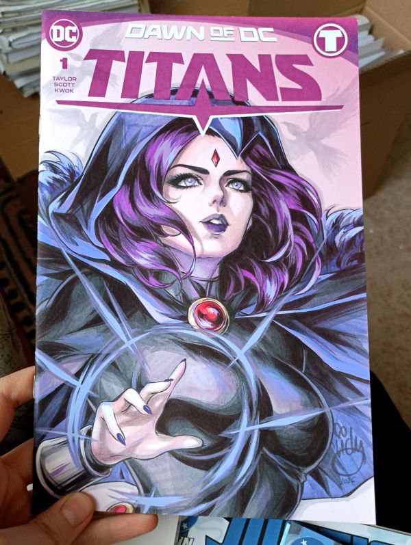 Image for Raven sketch-cover by Lictoria 