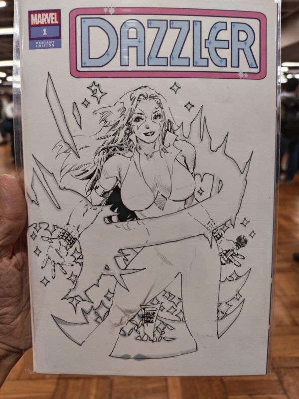 Image for Dazzler #1 Blank Variant Original Sketch Phillip Tan