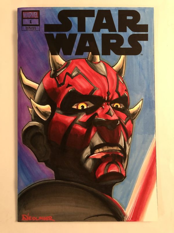 Image for Star Wars: Darth Maul Sketch Cover