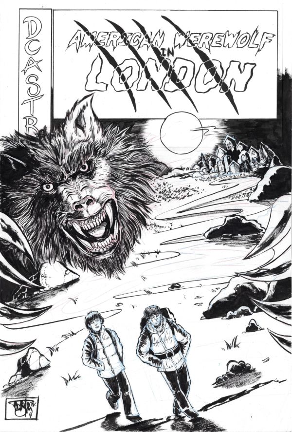 Image for American Werewolf In London #1 Faux Comic Cover by DCastr