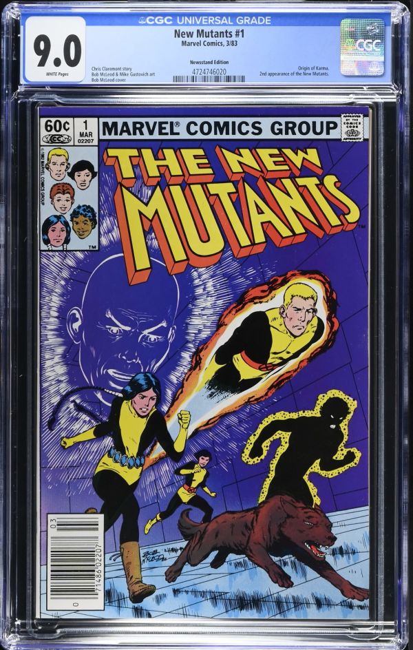 Image for New Mutants #1 CGC 9.0