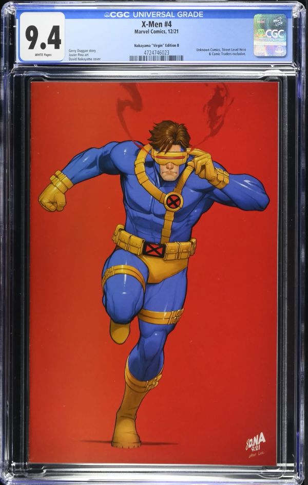 Image for X-Men #4 Nakayama Virgin Edition B CGC 9.4
