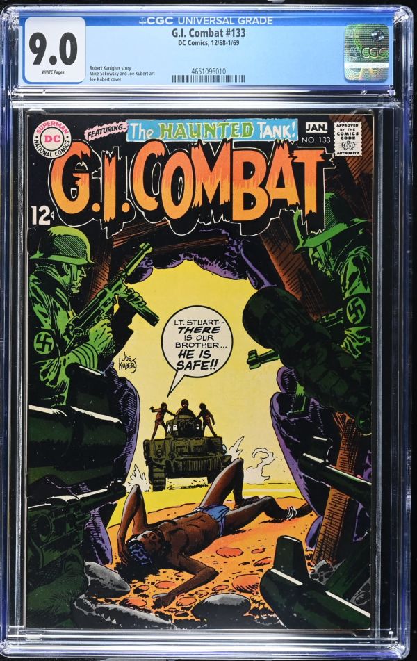 Image for G.I. Combat #133 CGC 9.0