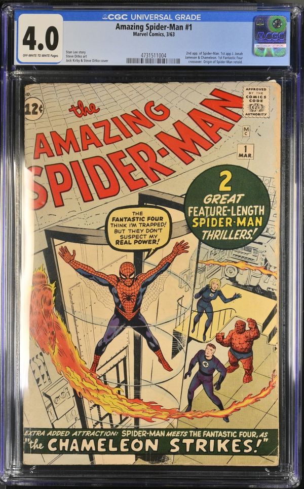 Image for Amazing Spider-Man #1 CGC 4.0