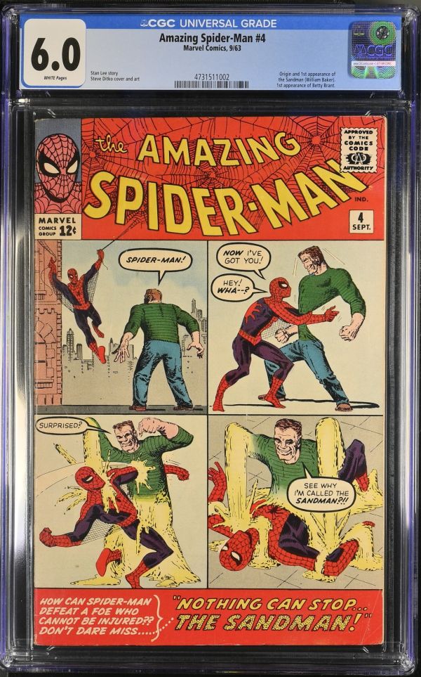 Image for Amazing Spider-Man #4 CGC 6.0