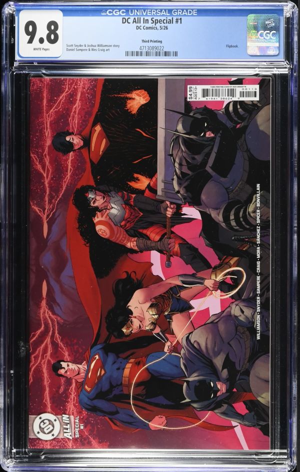 Image for DC All In Special #1 CGC 9.8 Third Printing