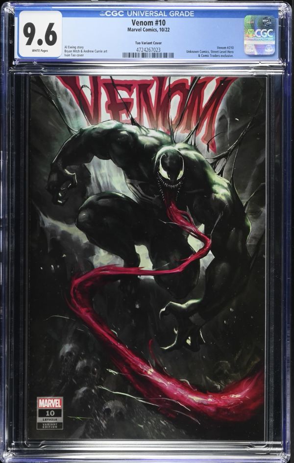 Image for Venom #10 Tao Variant Cover CGC 9.6
