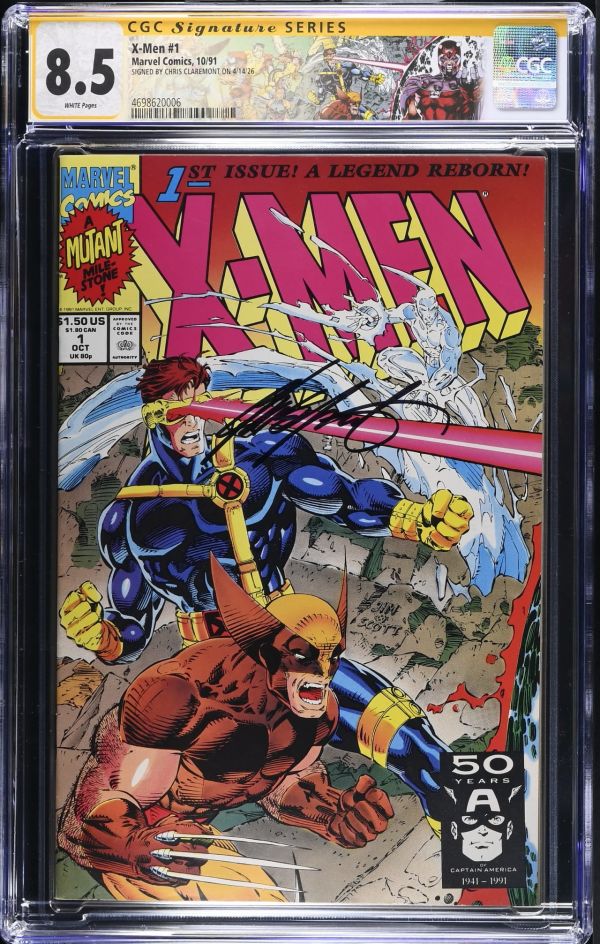 Image for X-Men #1 CGC 8.5 Signed by Chris Claremont