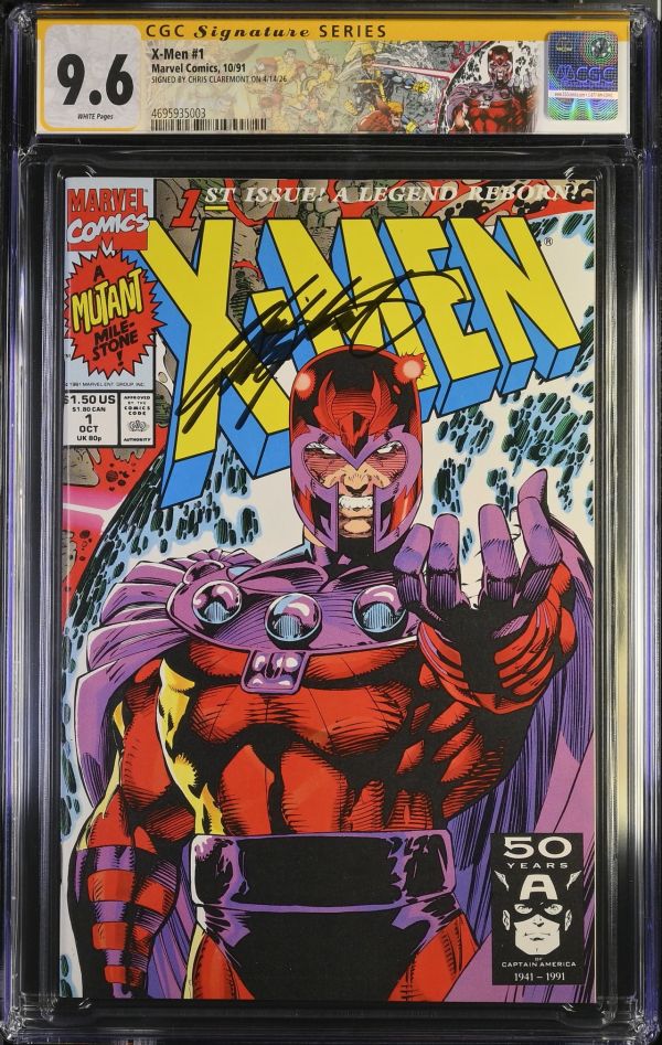 Image for X-Men #1 CGC 9.6 Signed by Chris Claremont
