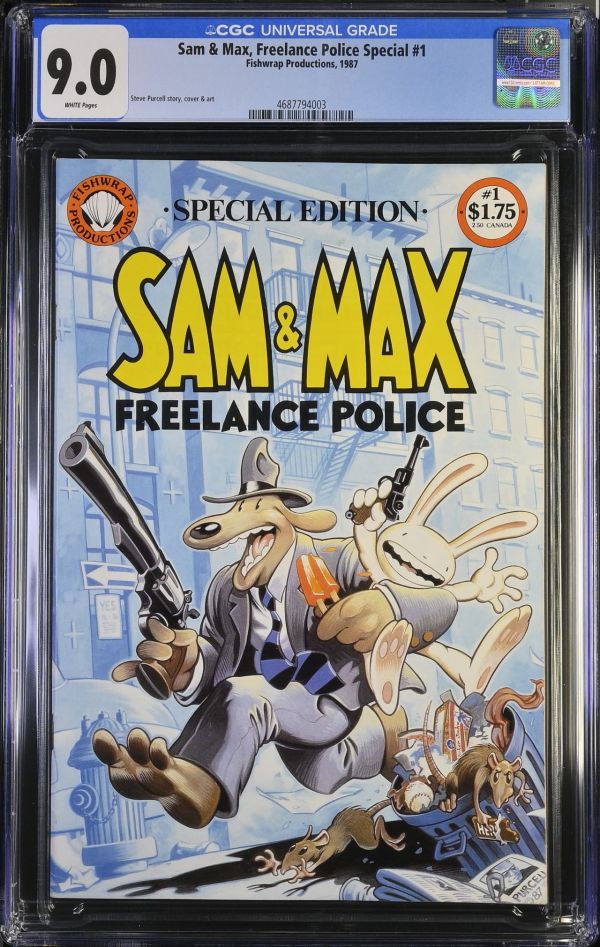 Image for Sam & Max Freelance Police Special #1 CGC 9.0