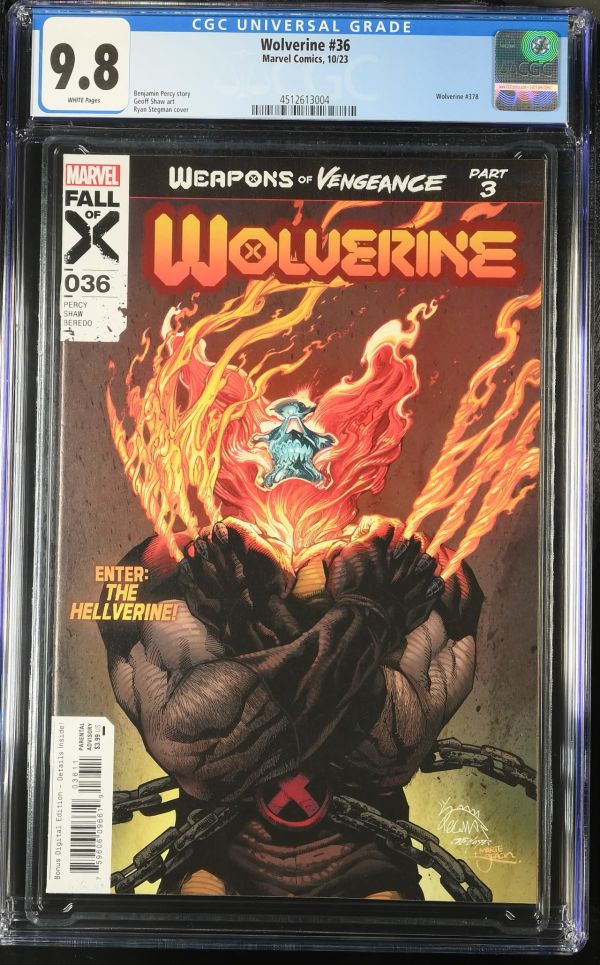 Image for Wolverine #36 CGC 9.8