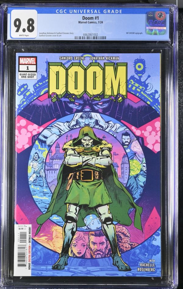 Image for Doom #1 CGC 9.8