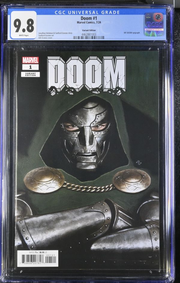 Image for Doom #1 Variant Edition CGC 9.8