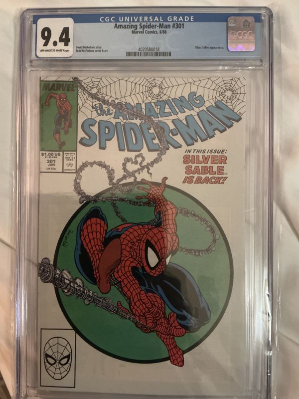 Image for Amazing Spider-Man #301 CGC 9.4
