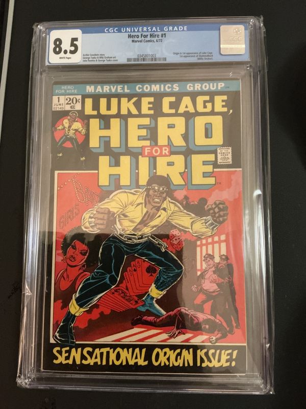 Image for Hero For Hire #1 CGC 8.5