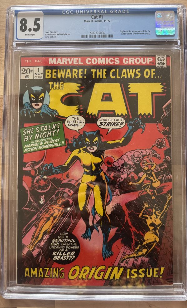 Image for Cat #1 CGC 8.5