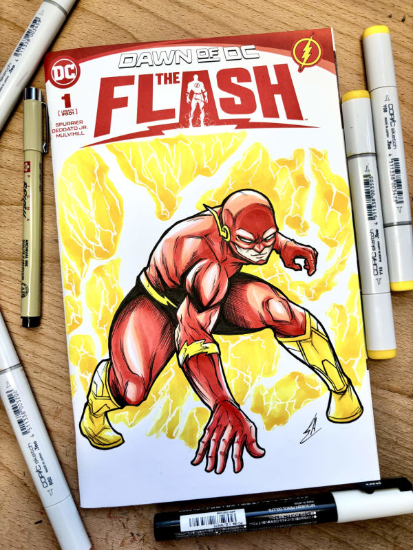 Image for Flash Sketch Cover by Kang Jing (KJ)