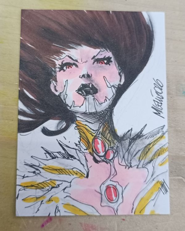 Image for Witchblade Sketch Card 1/1 Micelli