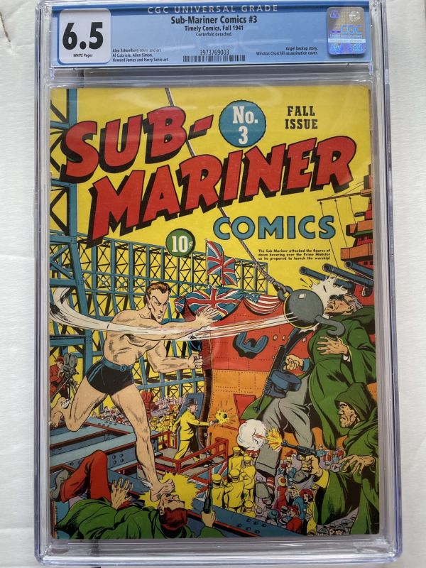 Image for Sub-Mariner Comics #3 CGC 6.5