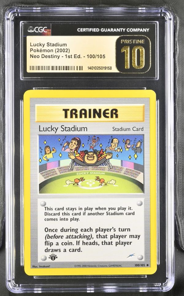 Image for Lucky Stadium Neo Destiny 1st Edition CGC Pristine 10 (new label)