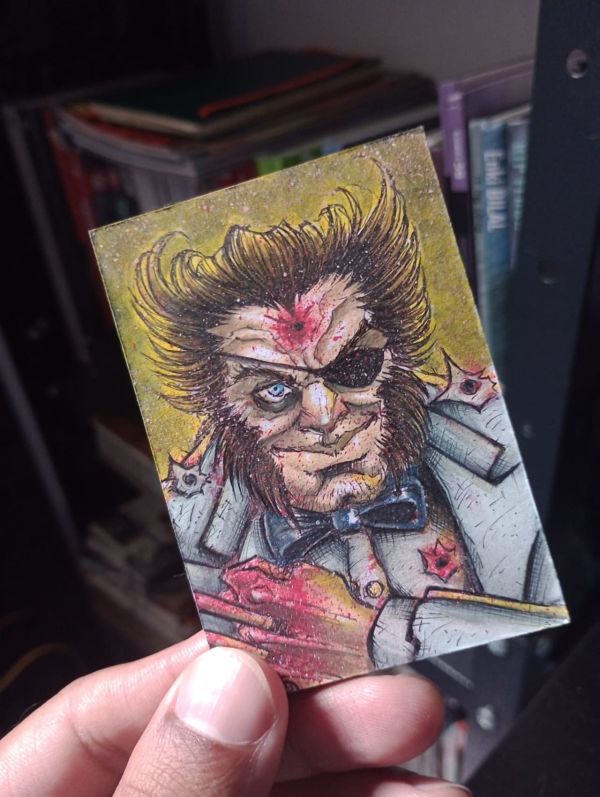 Image for Wolverine Patch: Personal Sketch Card