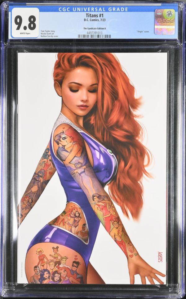 Image for Titans #1 The Syndicate Edition B CGC 9.8