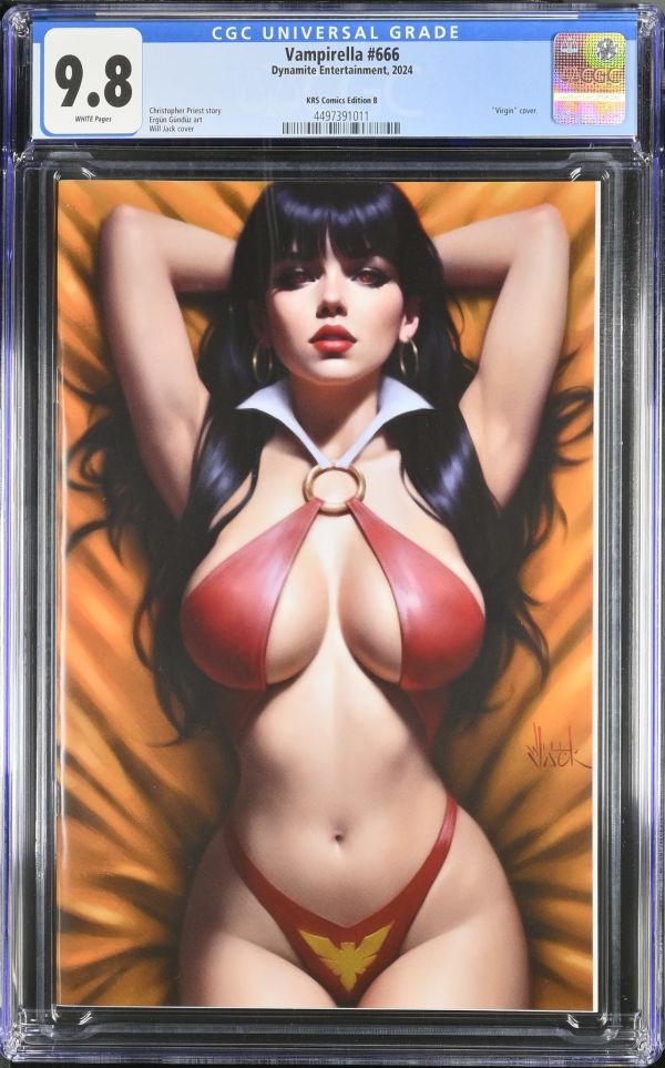 Image for Vampirella #666 CGC 9.8 KRS Comics Edition B