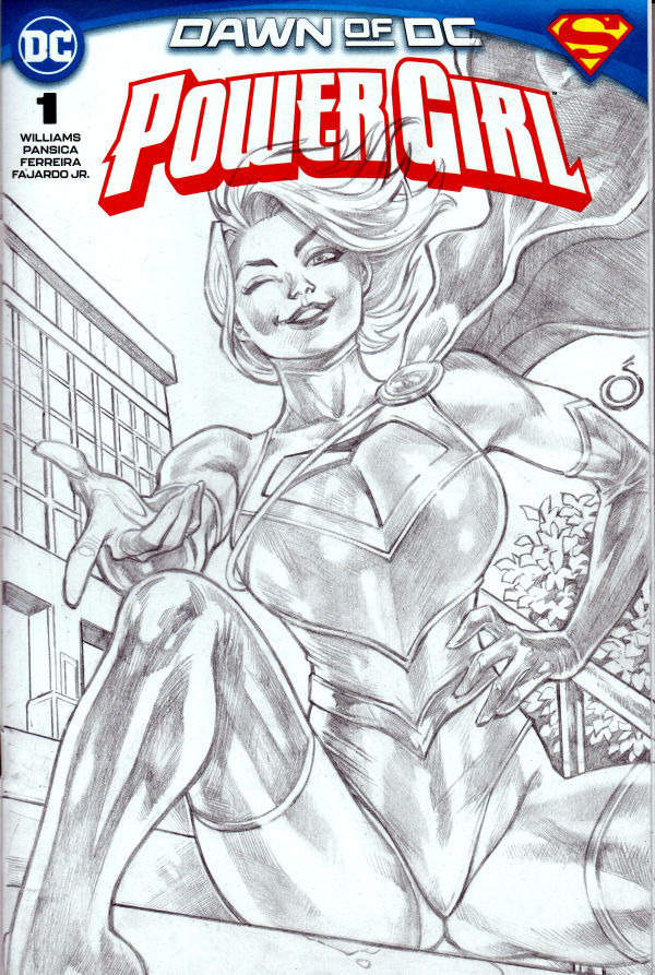 Image for Power_Girl_Comic_book Cover