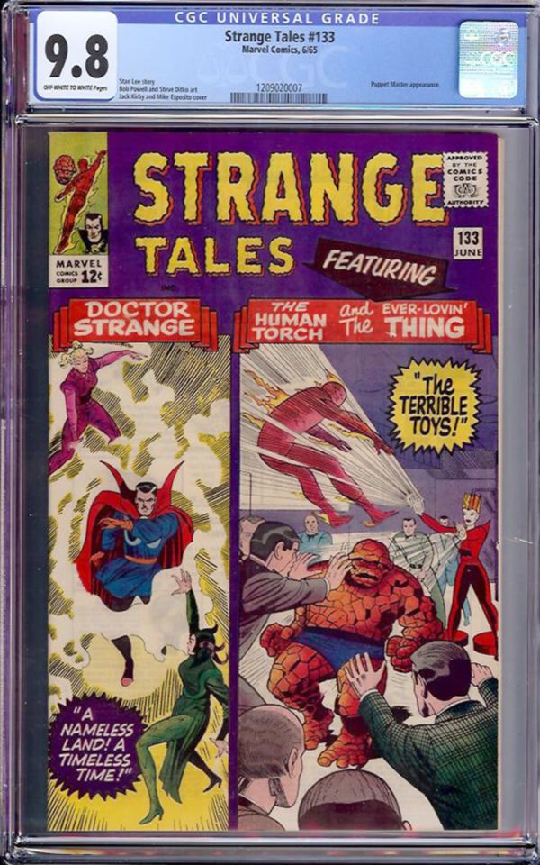 Image for Strange Tales #133 CGC 9.8
