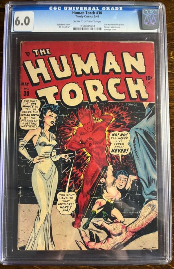 Image for Human Torch #30 CGC 6.0