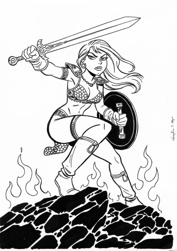 Image for Red Sonja by Tamylin