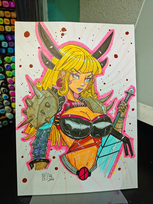 Image for Magik 9x12 Art by Eike