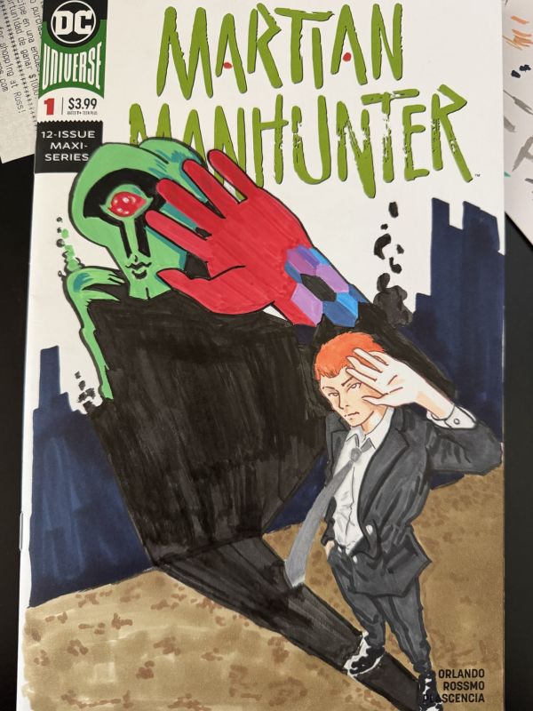 Image for Martian Manhunter Sketch cover