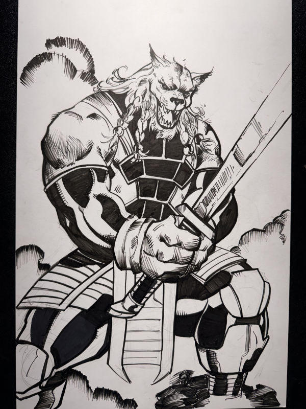 Image for Battle Beast Original Art