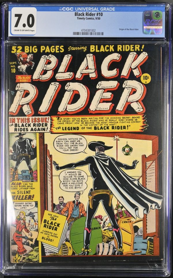 Image for Black Rider #10 CGC 7.0