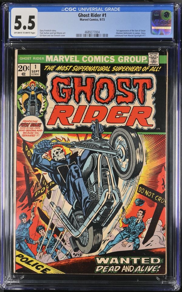 Image for Ghost Rider #1 CGC 5.5