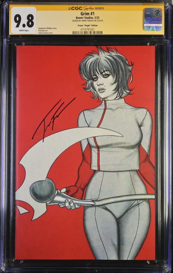 Image for Grim #1 CGC 9.8 Signed by Jenny Frison