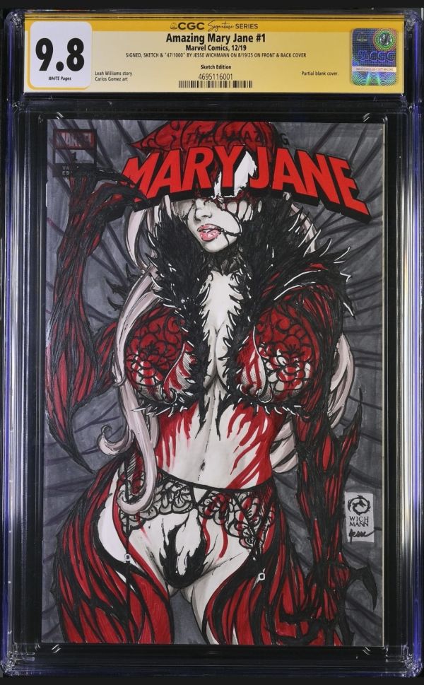 Image for Amazing Mary Jane #1 CGC 9.8 by Jesse Wichmann