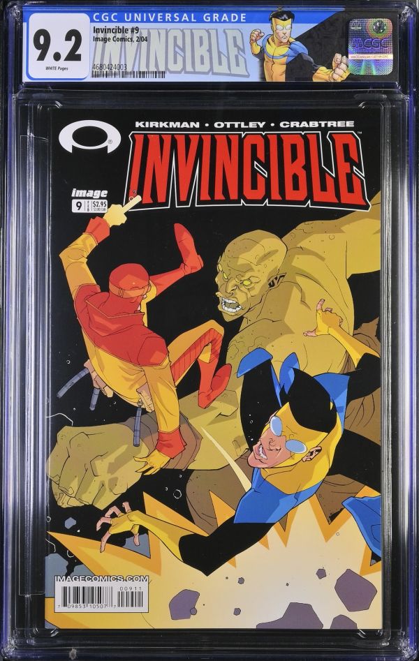 Image for Invincible #9 CGC 9.2