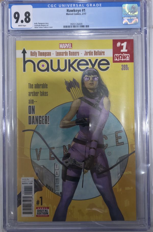 Image for Hawkeye #1 CGC 9.8