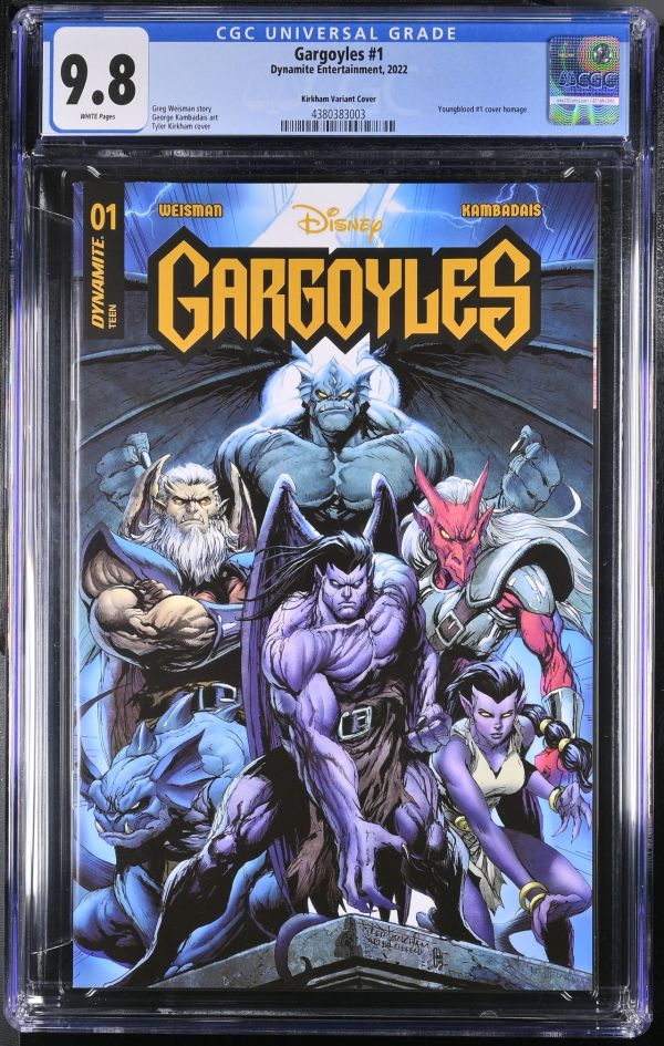 Image for Gargoyles #1 Kirkham Variant CGC 9.8