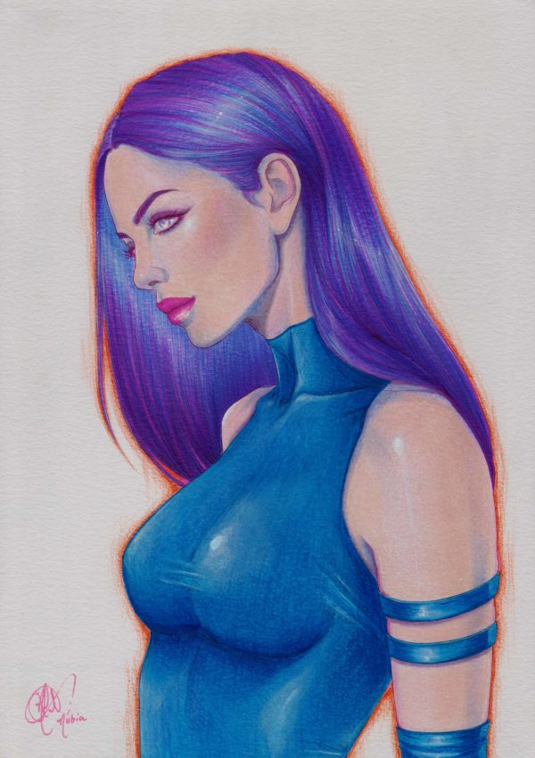 Image for Psylocke by Nubia Santos
