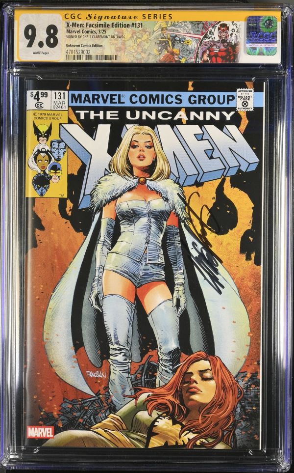 Image for X-Men: Facsimile Edition #131 CGC 9.8 Signed by Chris Claremont